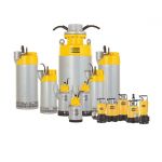 Bombas sumergibles de achique Atlas Copco