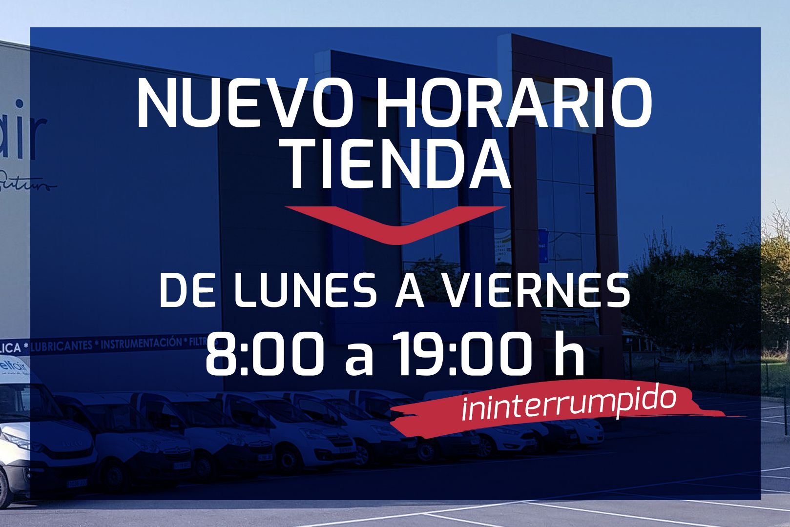 Nuevo horario ininterrumpido en Velfair.